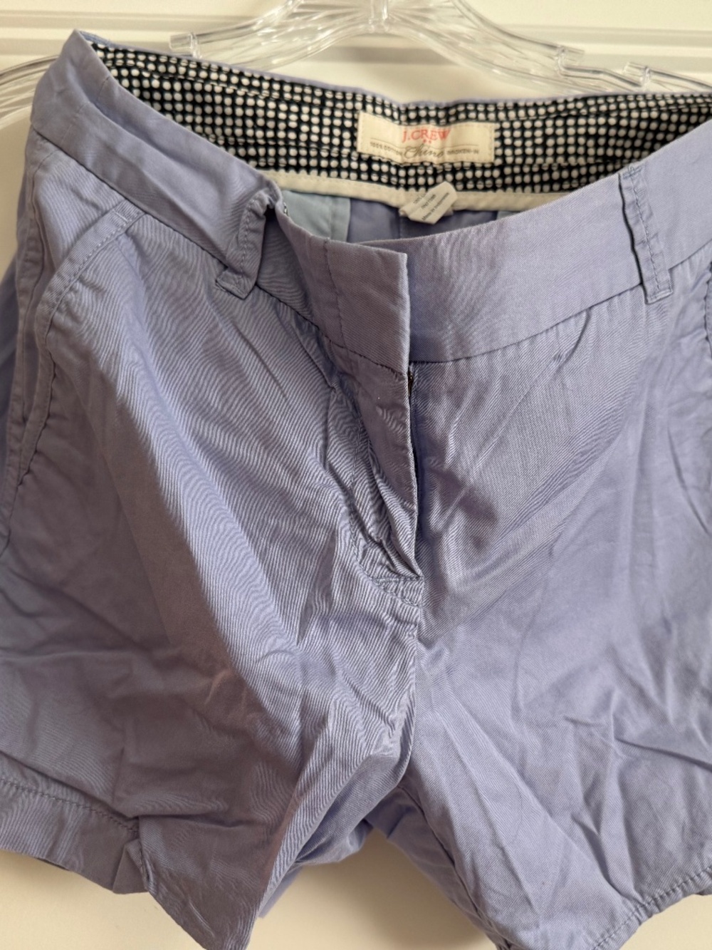 J. Crew Dusty Blue Broken-In Chinos